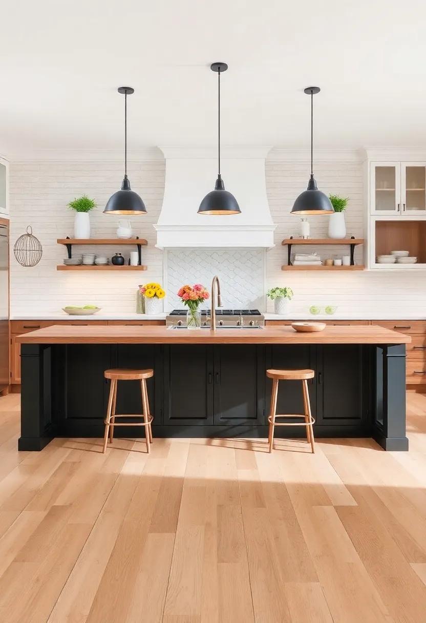 Multi-Functional Islands: Create ‌a central ​island ‍that serves as extra prep space, casual dining, ‍and storage, embodying the essence of farmhouse living