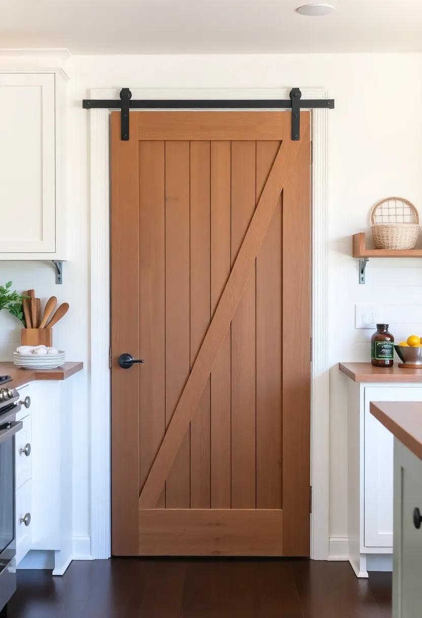 Pantry door with Personality:​ Upgrade your ⁣pantry door with a sliding ​barn ⁢door or painted finish to add charm and interest