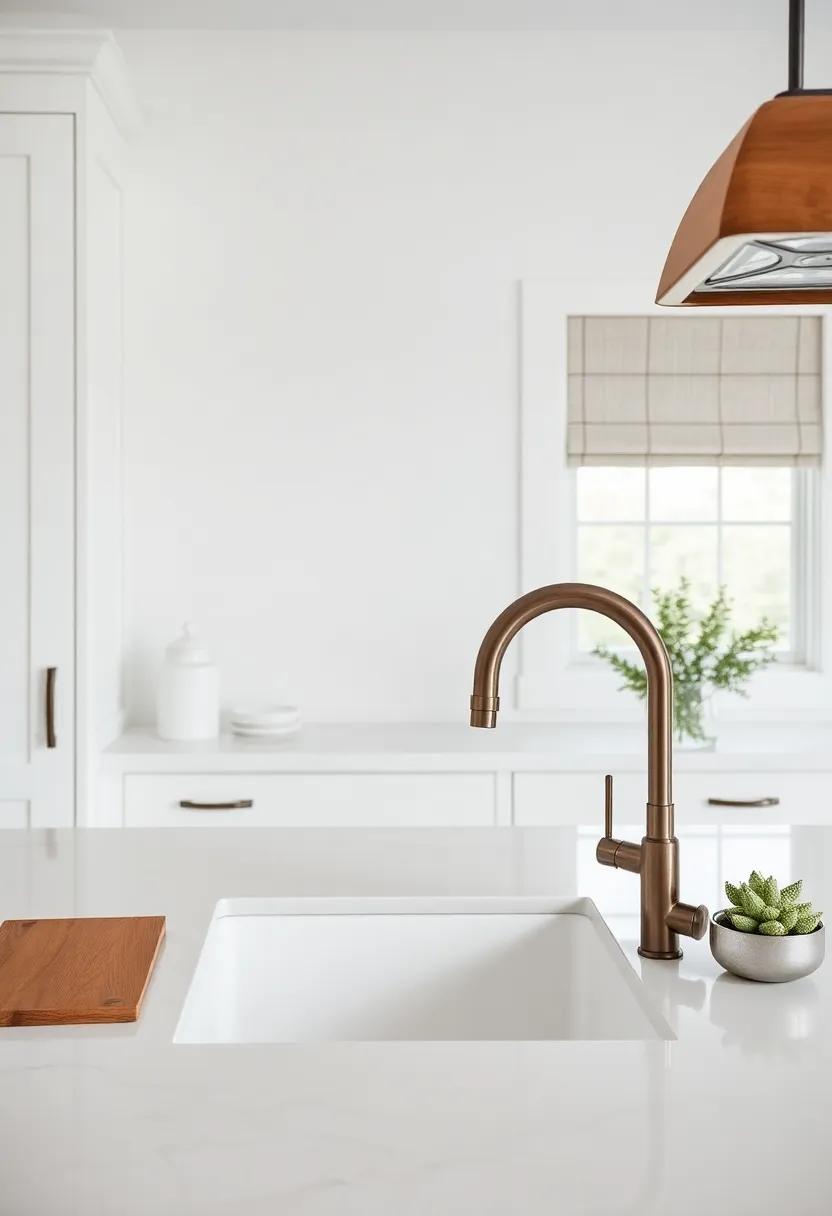 Statement Faucet: ⁢Choose an elegant farmhouse-style ​faucet⁣ that not only catches the​ eye but also ⁣enhances usability ⁢in your kitchen