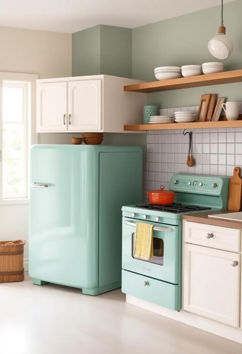 Vintage-Style Appliances: choose retro appliances⁣ with a nostalgic flair that blend functionality and charm, offering a pop‍ of color ⁤or classic finish