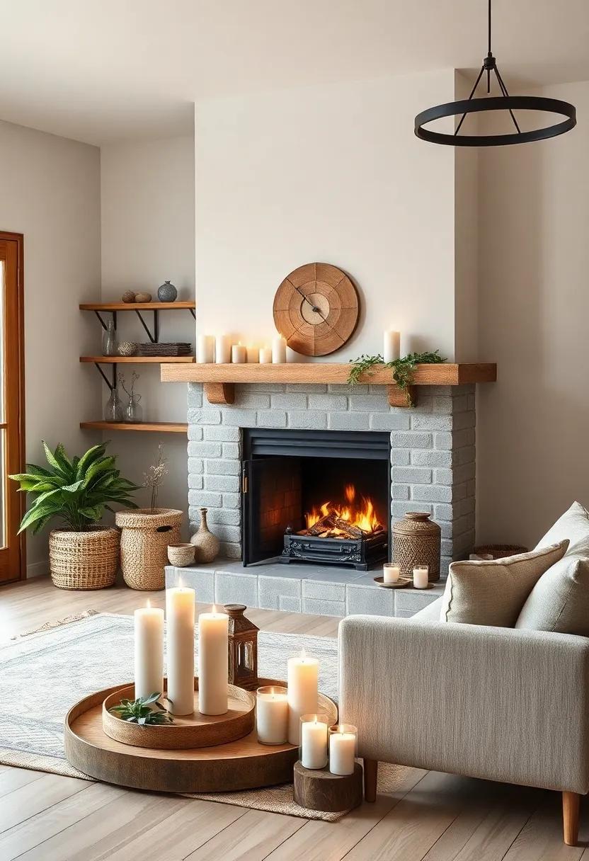 Creating Scented Ambiance with Candles and Natural Elements