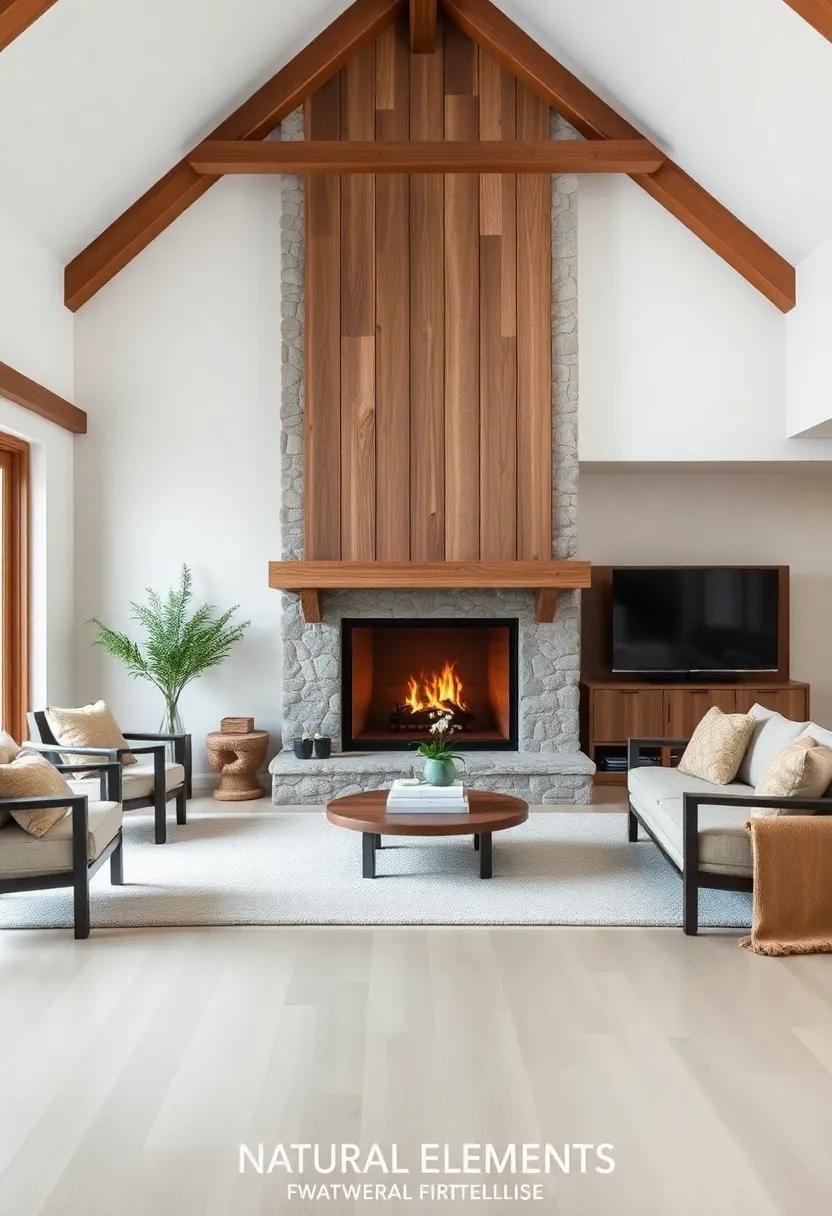 Natural Elements: Incorporating ‌Wood and Stone ⁤in ‍Your Design