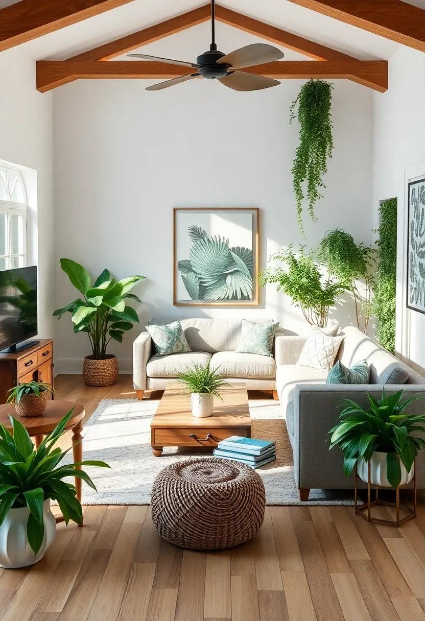 Incorporating Greenery: Bringing the Outdoors In for a Lively feel