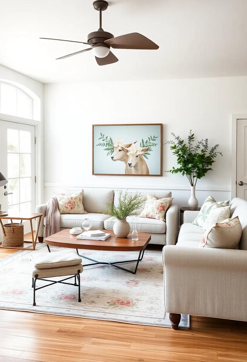 Mixing Furniture Styles: A Floral-Inspired Eclectic Approach