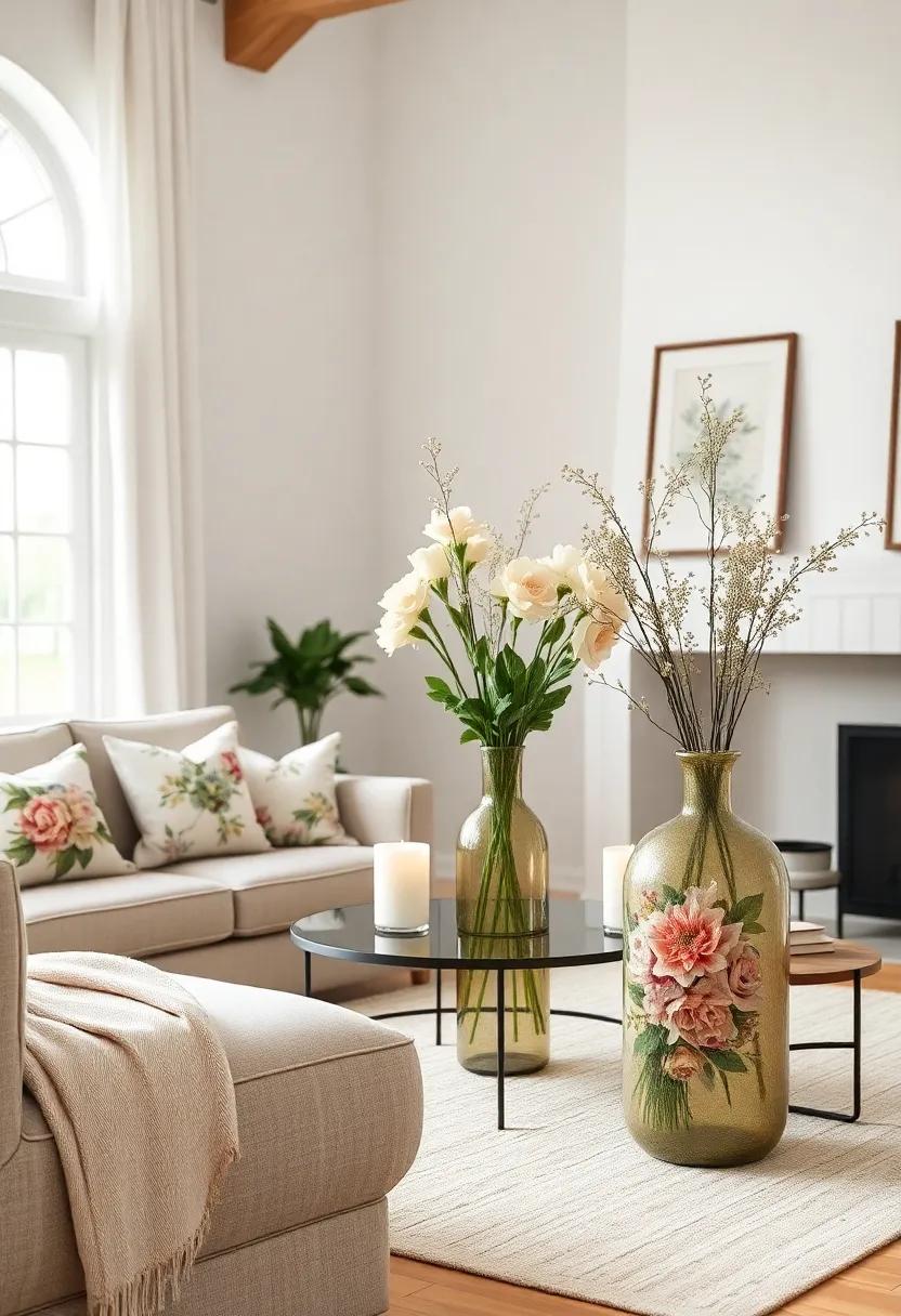 The power of Floral Accessories: Vases, Candles, and more