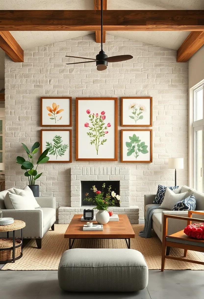 DIY Frames: get creative by crafting your own frames using reclaimed materials, giving your botanical prints a personalized touch that reflects your style