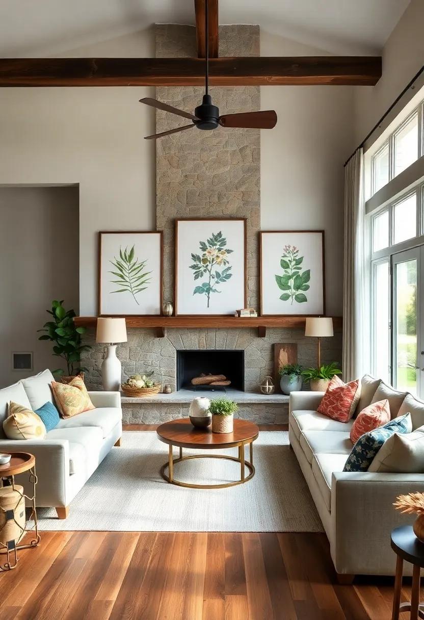 Seasonal Swaps: Rotate your botanical prints seasonally to keep the space feeling fresh; think lively greens in spring and warm autumn tones in fall