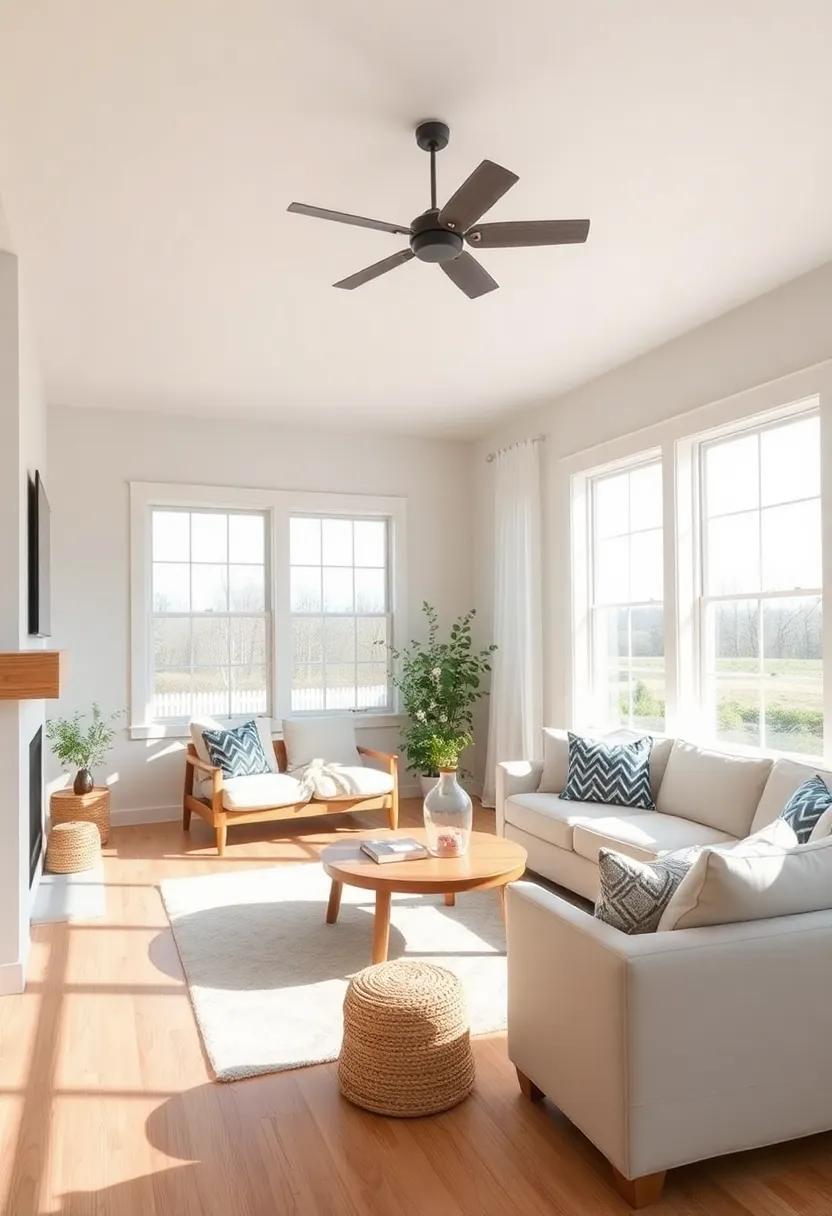 Embracing Natural Light: The ​Role of Windows ‌in ‌a Farmhouse Living Room