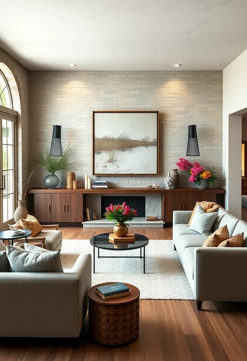 Add Large-Scale Art:‌ Choose a statement piece, like a⁤ big canvas painting or a framed tapestry, to serve as a focal point without overwhelming the space