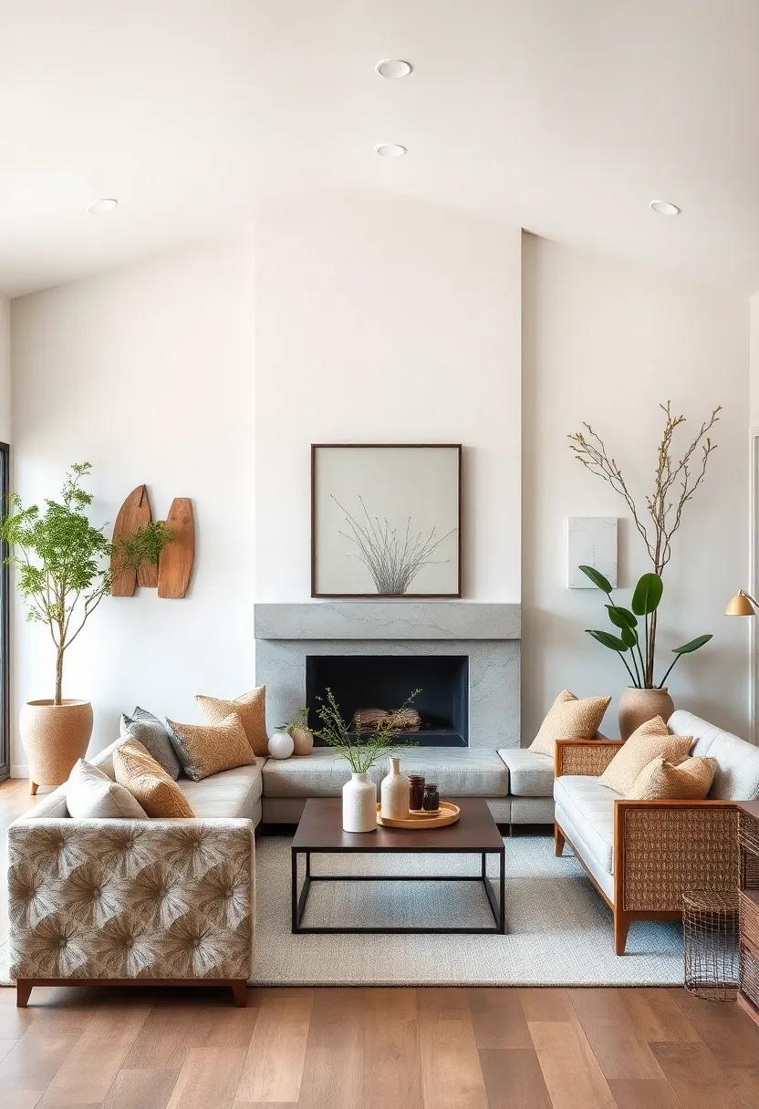 Create a Nature⁢ Display: ​Arrange branches, twigs, or seasonal greenery in a vase and mount it directly to the wall for an ever-evolving accent