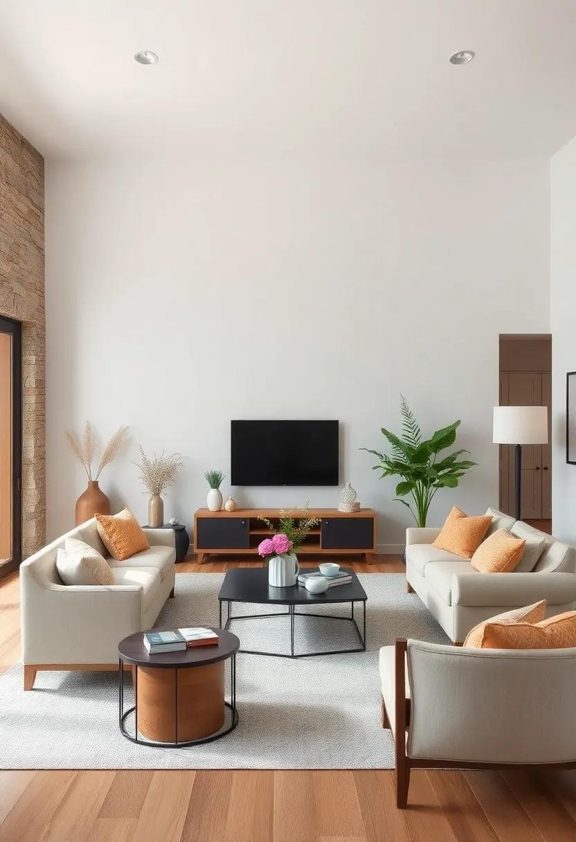 Create a Monochrome Accent Wall: Paint one wall in a soft, muted color to create a subtle backdrop,​ allowing other ⁣elements in the room to shine