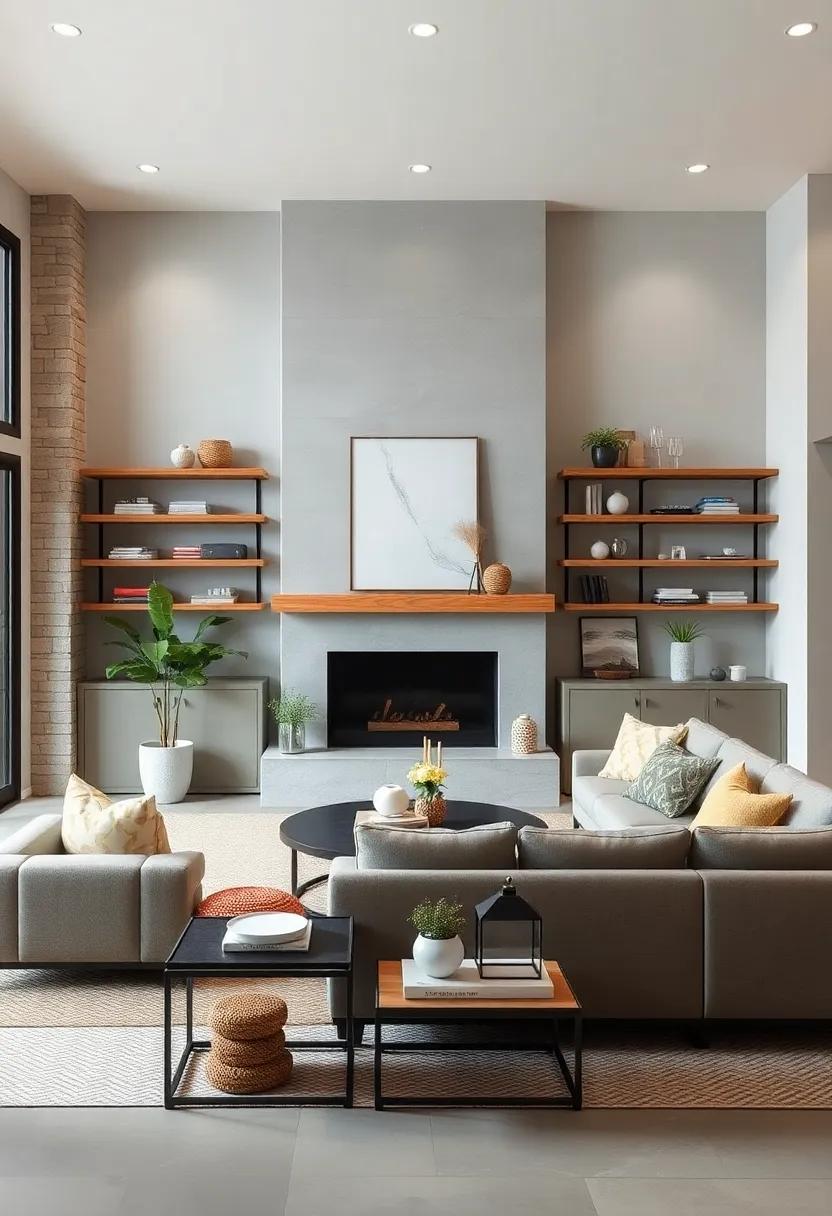 Use Shelving Units Strategically: Install minimalist shelving units that offer‌ both storage and ​display, keeping the⁤ look neat and organized