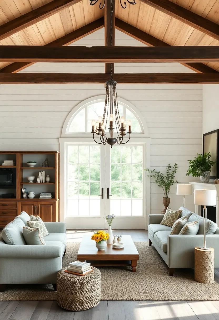 Embracing Timeless Elegance with Vintage Chandeliers in Rustic Spaces