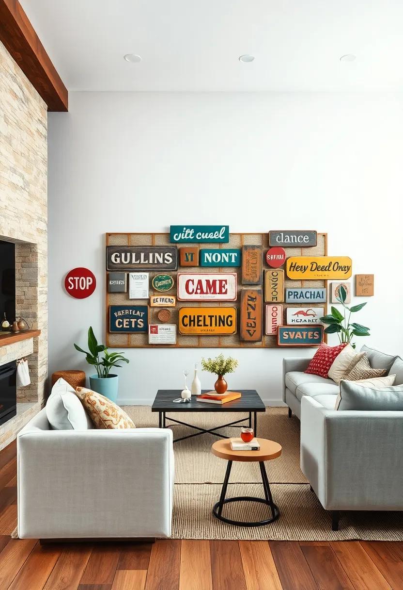 Layered Textures:​ Mix and match different vintage signs and ⁤materials on‍ a⁤ bulletin board to create a dynamic display ‌that captures attention