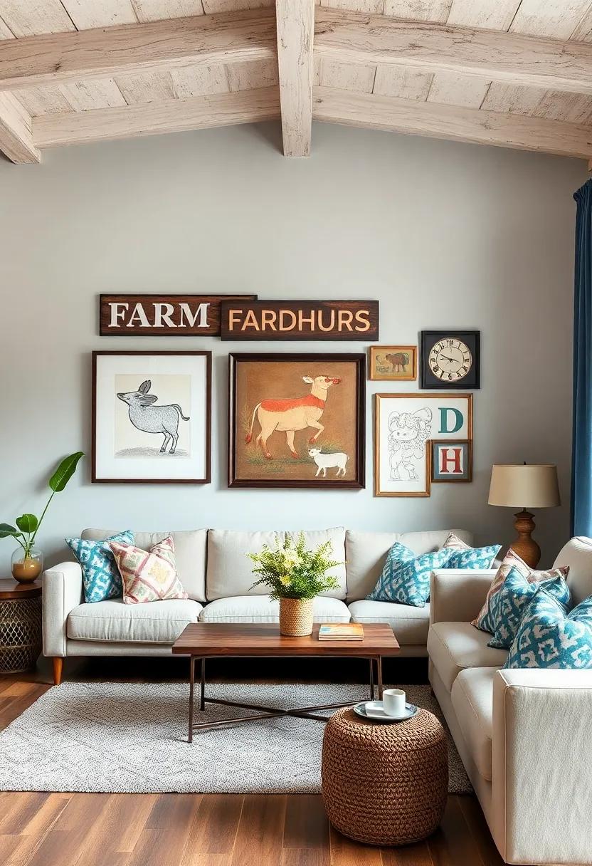 Children's Art: Frame your child's artwork alongside vintage signage to create a personalized family ​gallery that celebrates⁢ creativity and nostalgia