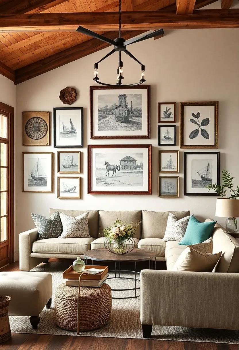 Choosing Rustic Frames to Elevate Vintage Artwork Displays