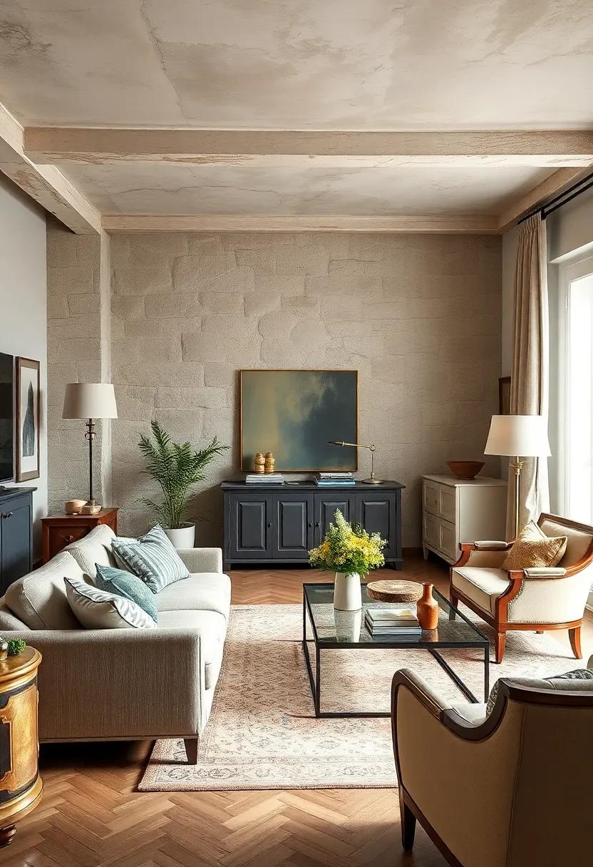 Vintage Furniture Finds: ⁣Incorporate unique vintage pieces, like⁤ a ‌chic settee or an‍ ornate coffee table, to bring history and character‌ into space