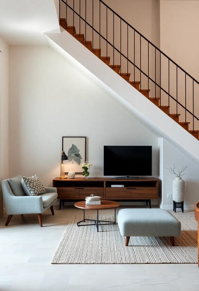 Transforming Under Stair Areas into ​Functional Workspaces with ‌Clever Design