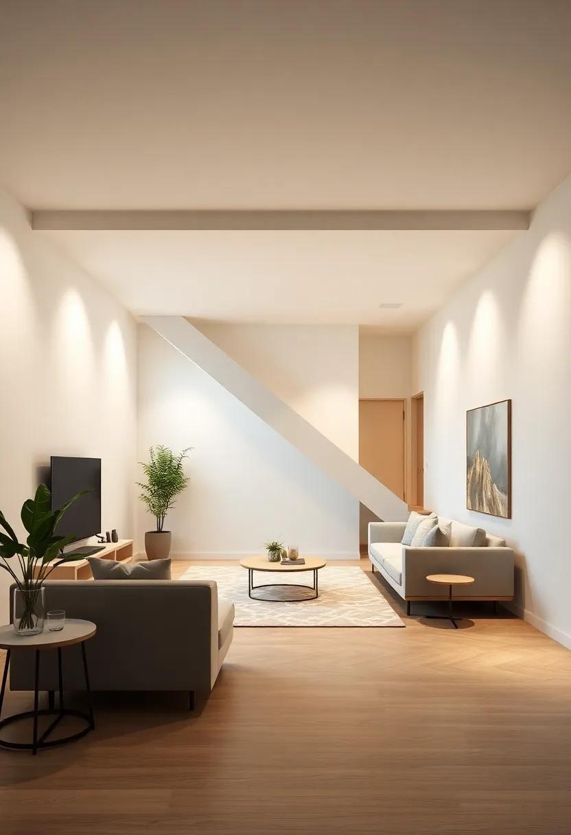 Illuminating Spaces: creative ⁣Lighting ⁤Ideas for Under Stair ⁤Layouts