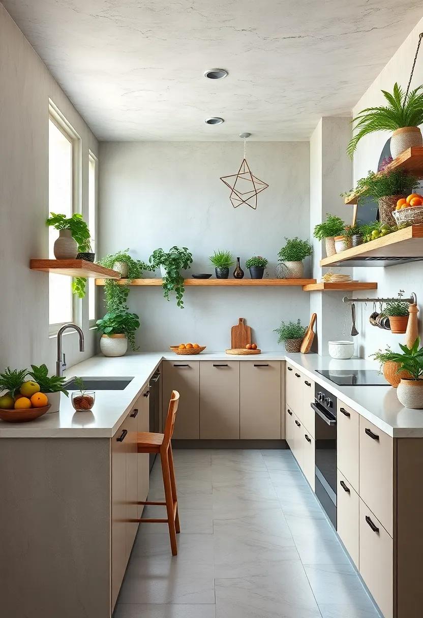 Biophilic Design:‌ Bring nature⁤ indoors with ‍potted ‌herbs or vertical‍ gardens,enhancing both aesthetics ⁢and ⁢functionality⁣ in your‍ kitchen