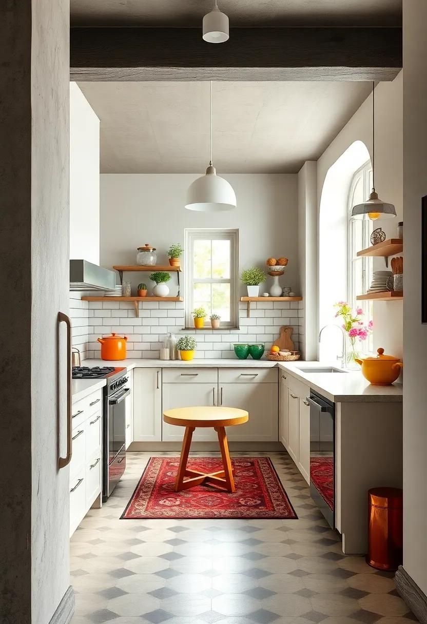 Vintage⁢ Charm: Incorporate retro elements like patterned‍ tiles‍ or classic appliances to‌ add personality and warmth ​to your kitchen