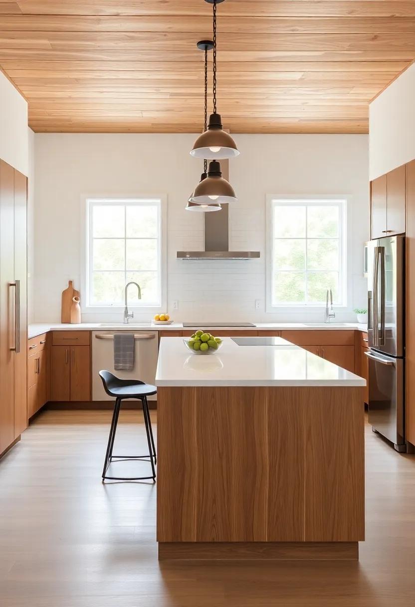 Functional Kitchen Islands for Adding Versatility to a Galley Layout