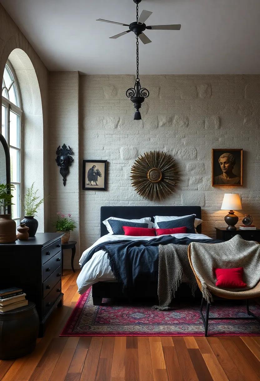 Artisanal Craftsmanship: Seek out handmade, artisanal decor items that add a personal touch while reflecting the artistry of the gothic style