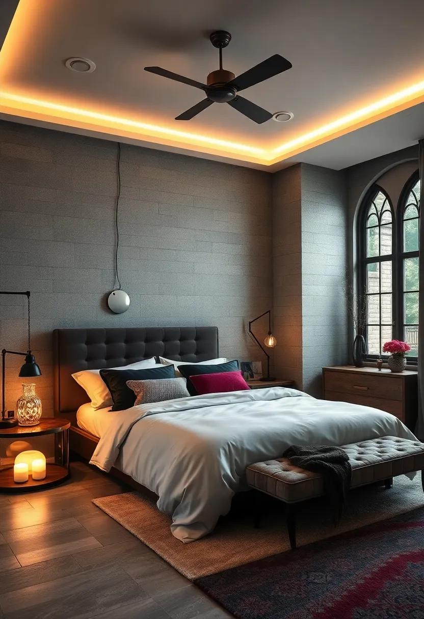 Layered lighting: Utilize a combination of ambient, task, and accent lighting to create depth and enhance the enchanting atmosphere