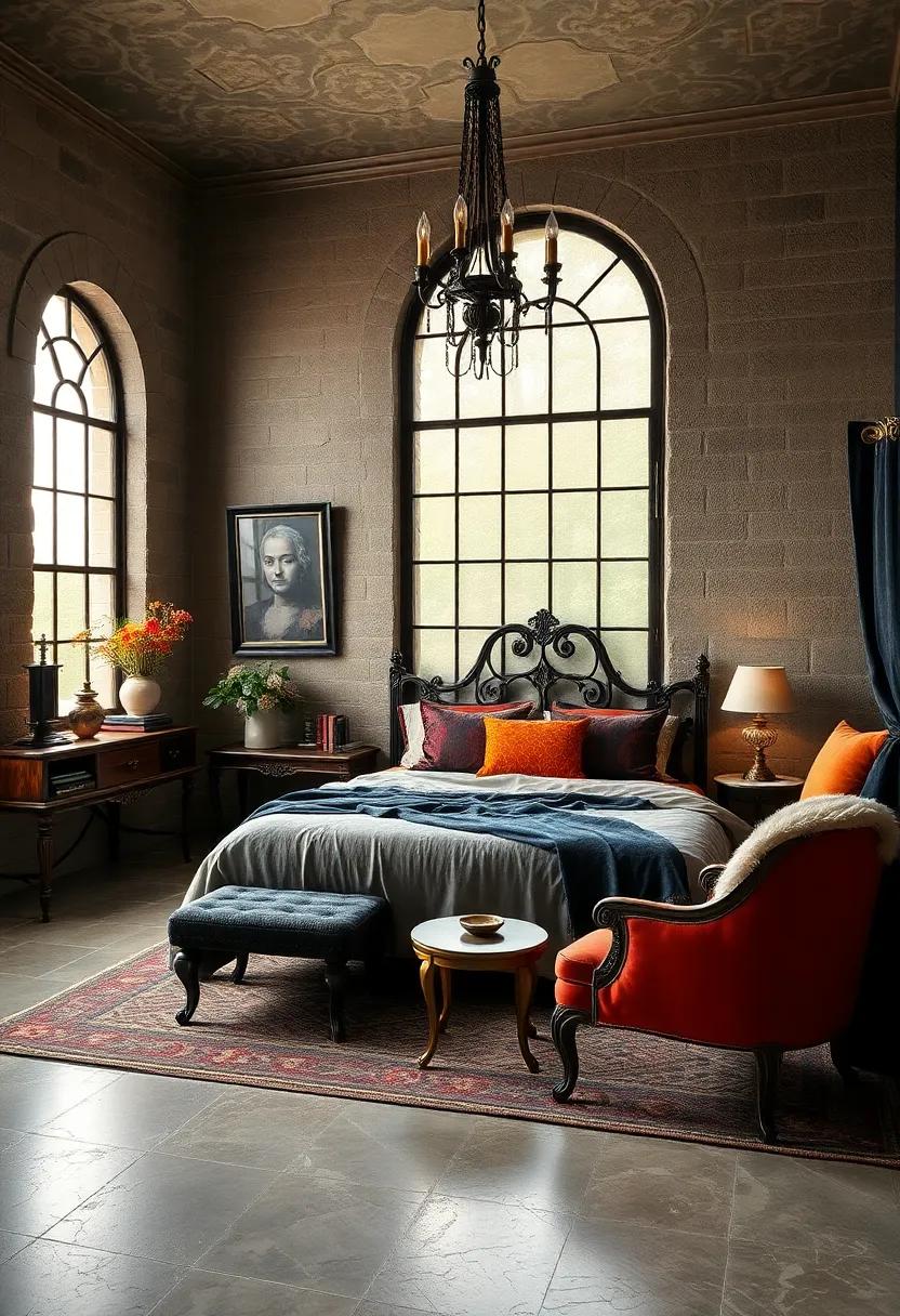 Vintage Furniture: Seek out ornate pieces from the Victorian era or antique shops to add character and elegance that echoes the past