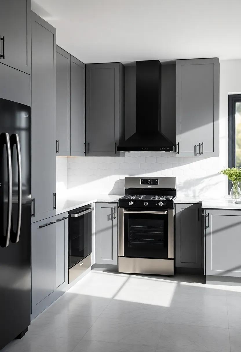 Embracing Modern Aesthetics: The⁤ Allure of Gray Kitchen Cabinets