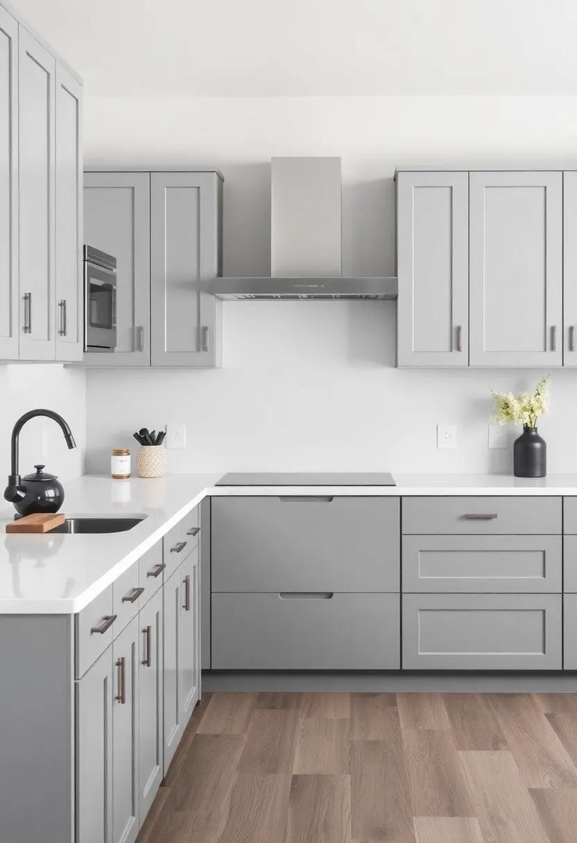 Choosing the Right Shade of ​Gray for Cabinets and Walls