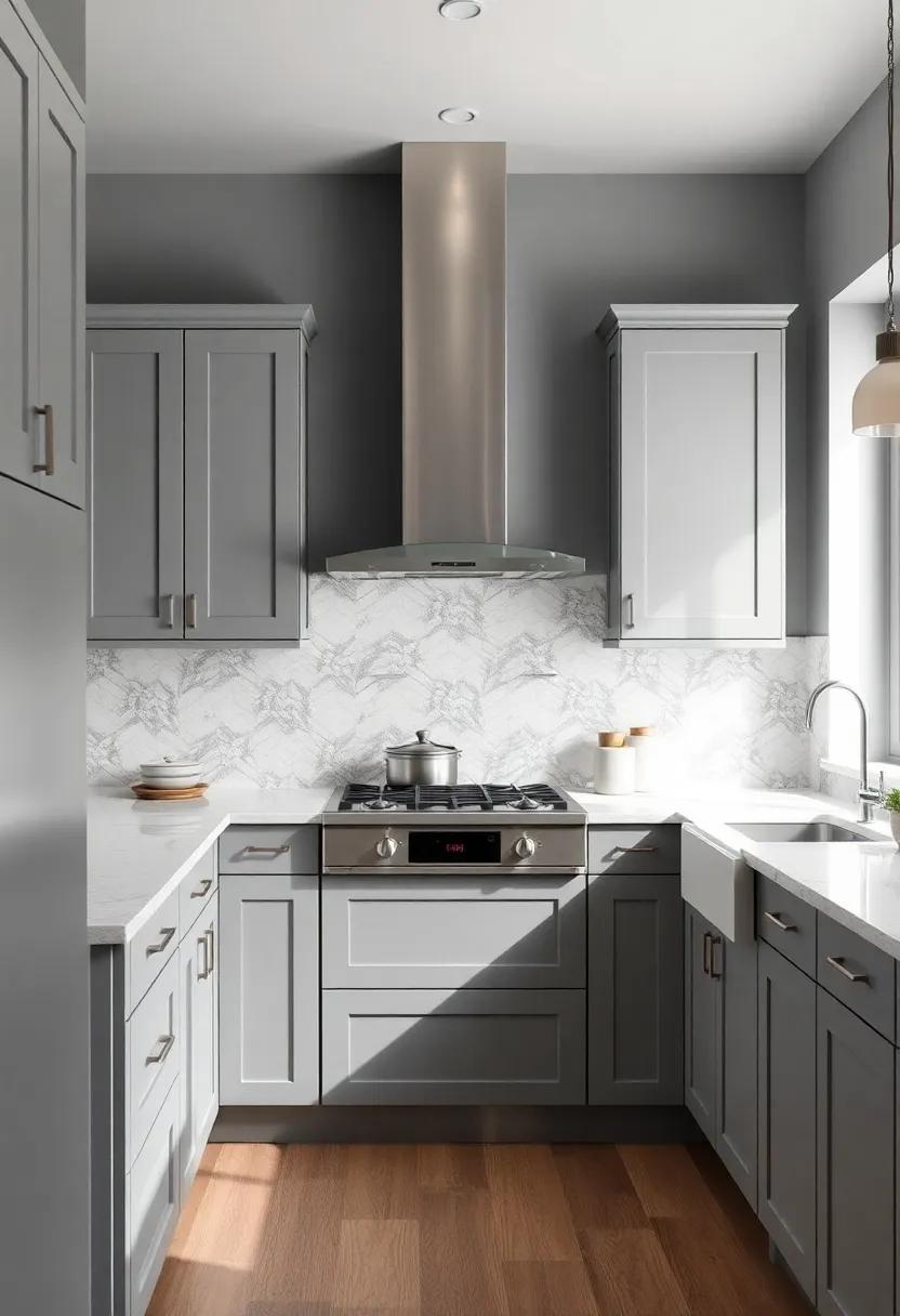 Timeless Appeal: Trends ⁣in Gray Kitchen ⁢Designs