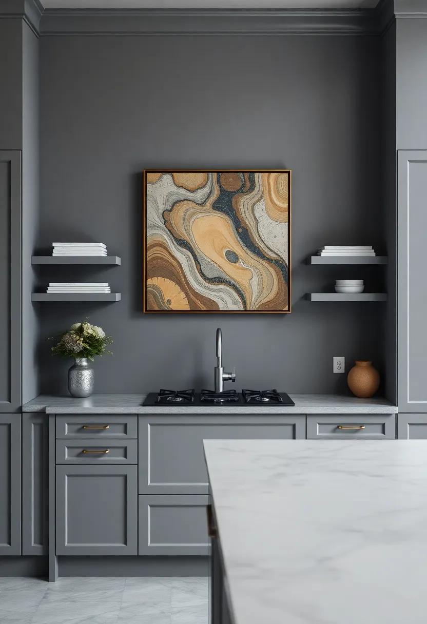 Showcasing Artwork: Adding Personality to a Gray Palette