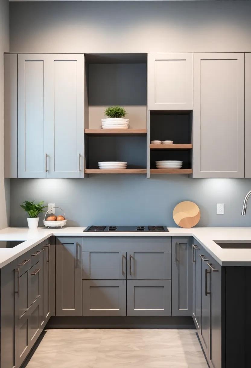 Innovative⁢ Storage Solutions for Gray Cabinetry
