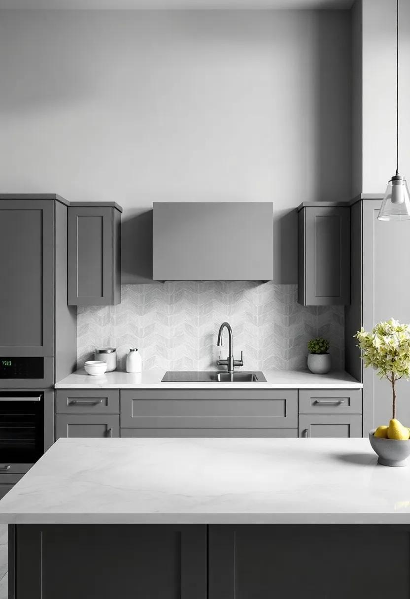 The Role of Patterns: Using⁢ Tile and Fabrics in Gray settings