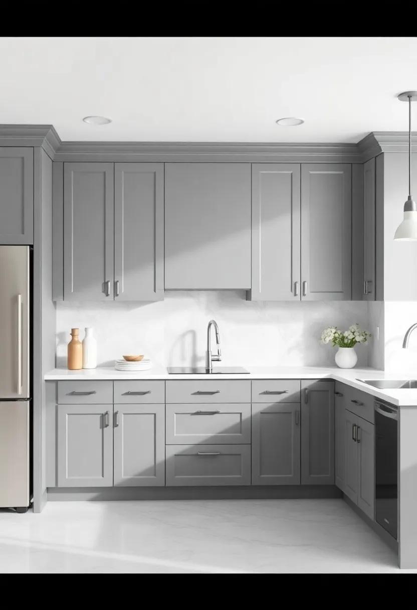 Visual Harmony: Creating a Cohesive Look with Gray ​and White