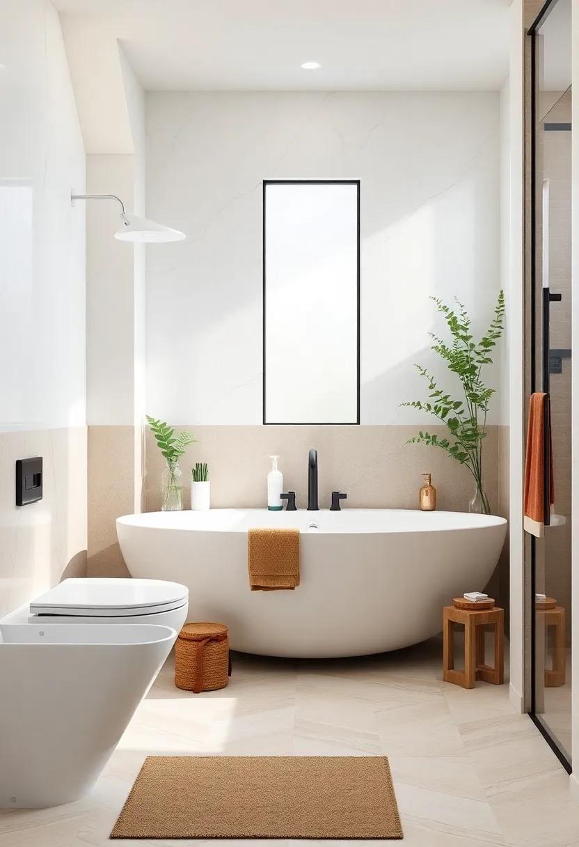 The Impact of Greenery and Natural Elements ‍on Bathroom Serenity