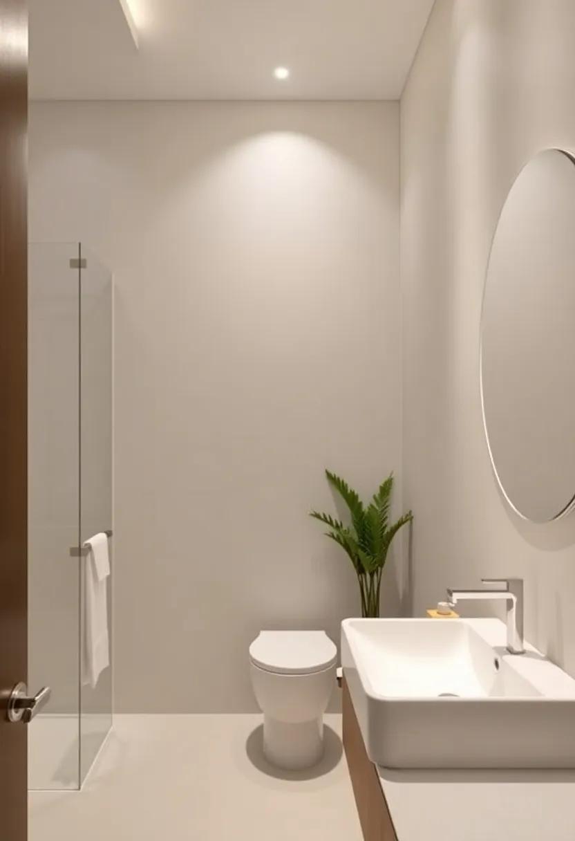 Emphasizing Space with Lighting: Tricks​ for⁢ Small Guest Bathrooms