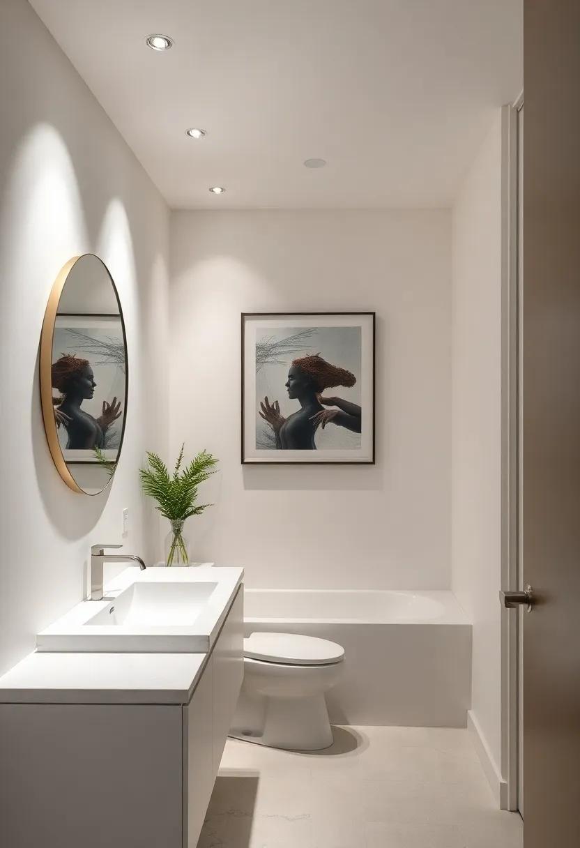 Showcasing Artwork:⁣ Highlighting Design Features⁢ with Spotlights