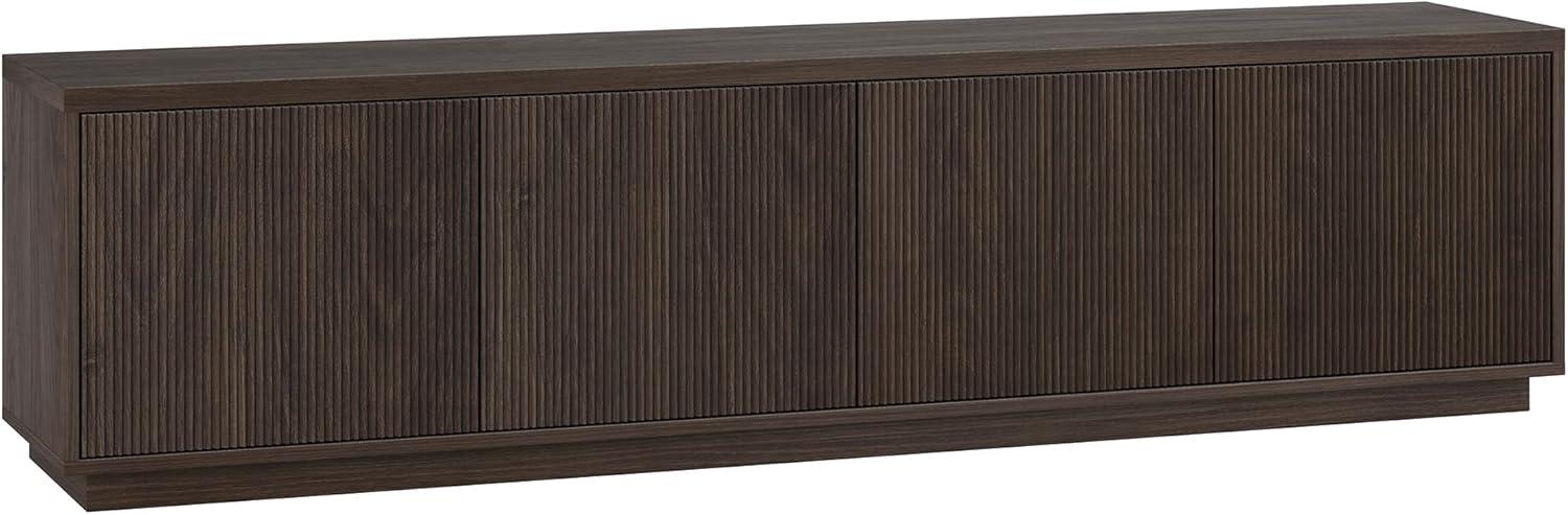 Henn&Hart Fluted TV Stand helps keep your living room tidy
