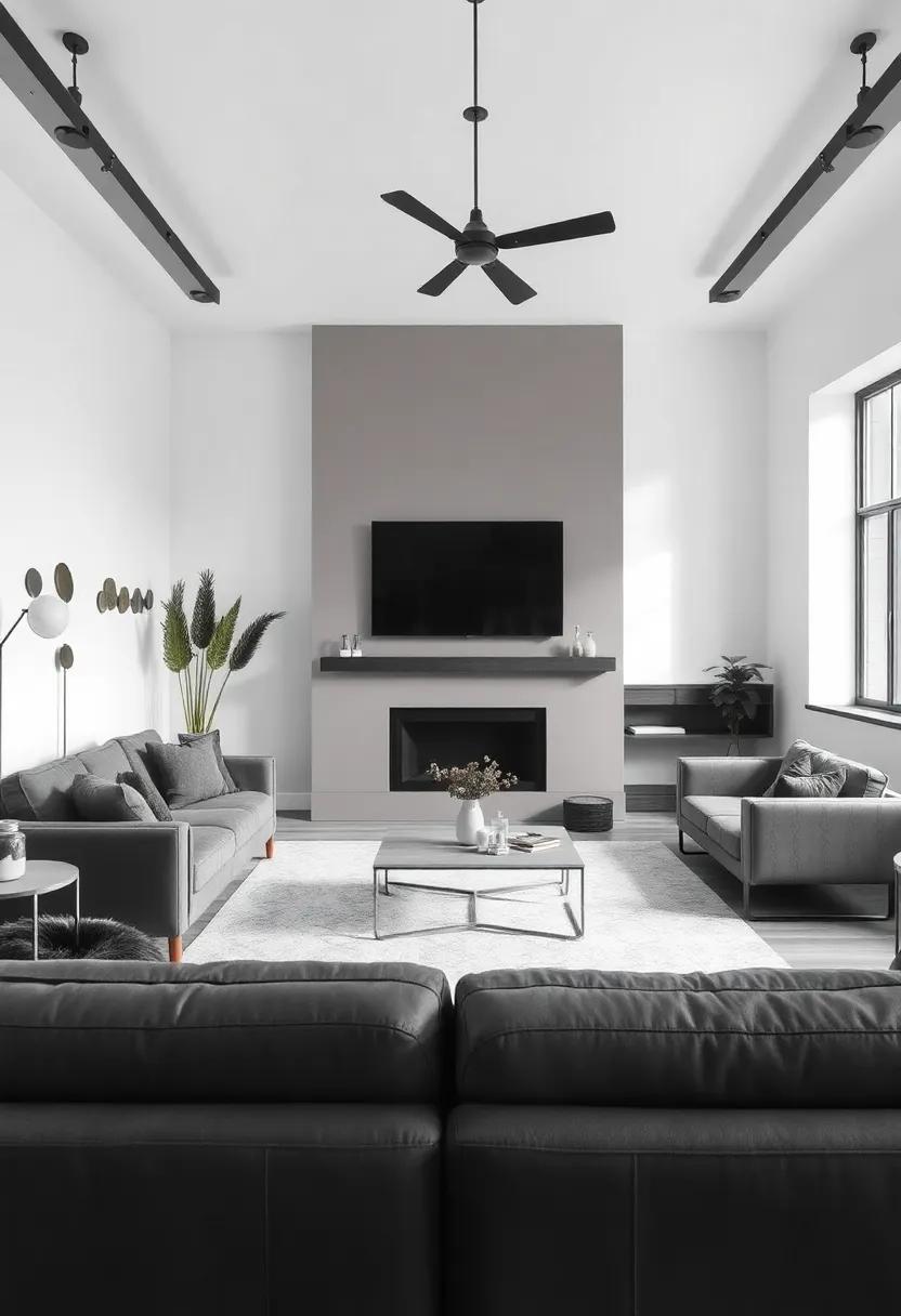 Monochrome Palette: Stick with a monochrome color scheme featuring ⁢metal ⁣accents to create a chic and cohesive look that embraces simplicity