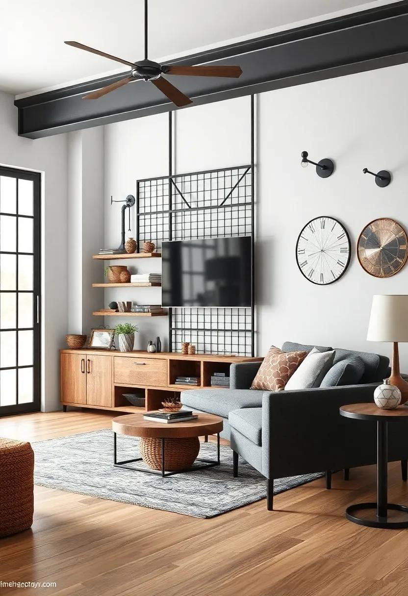 Use ‍of Metal in architectural Features: expose metal beams or ductwork in your living space as a natural way to highlight the industrial style while providing​ architectural interest