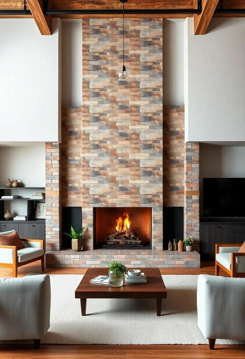 Artistic Fireplace Designs⁢ that‌ Become the⁤ Heart ‍of the Space