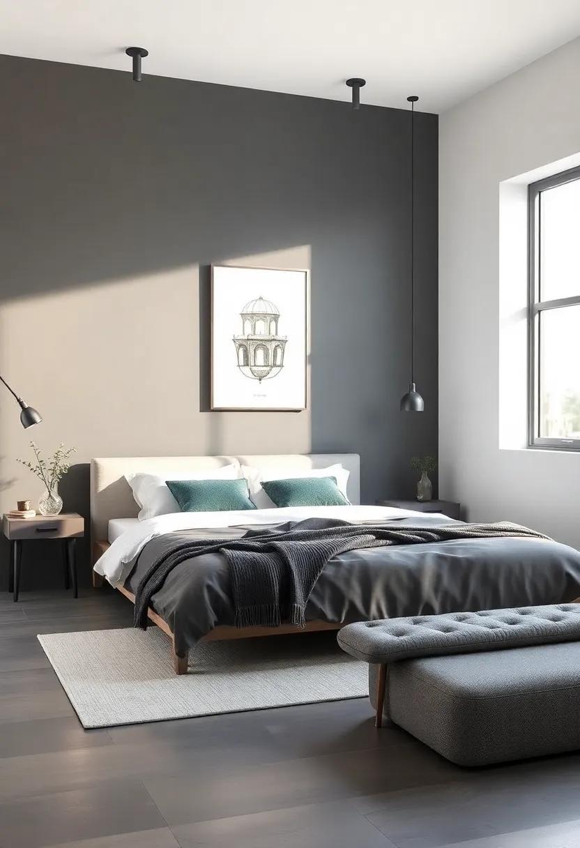 Cohesive Color ‌Schemes for a Stylish Industrial Bedroom