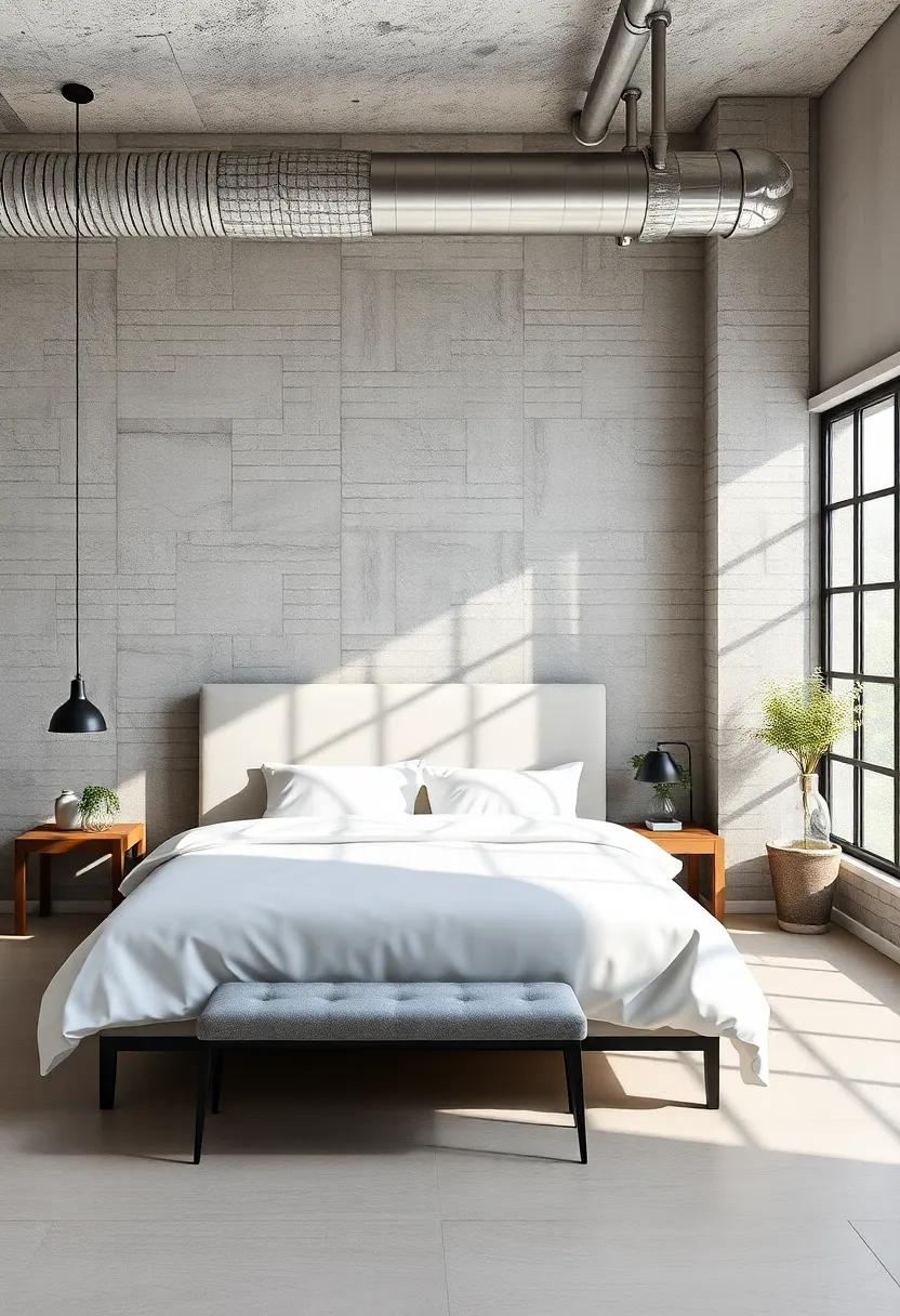 Heritage and Modernity: A Journey Through Industrial-inspired Bedrooms