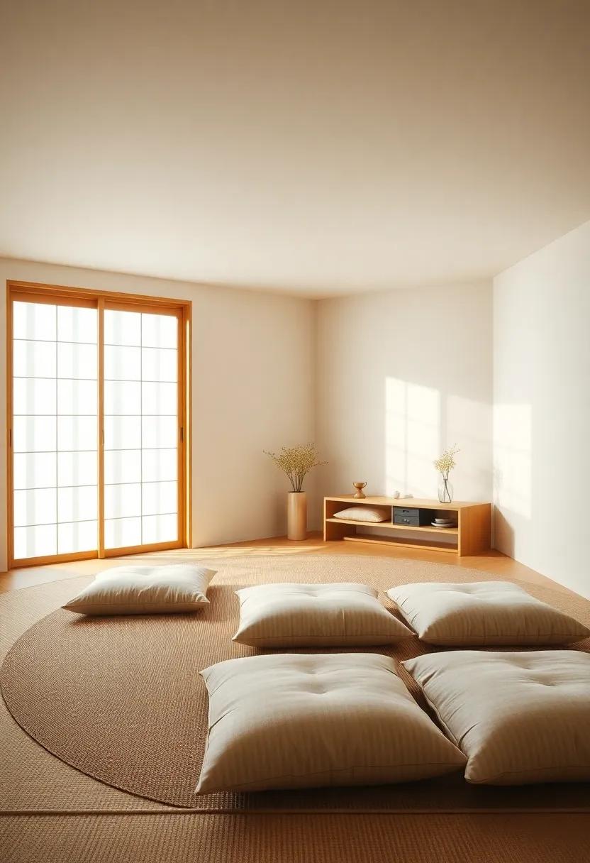 The Warm embrace of Floor Cushions in Cozy Spaces