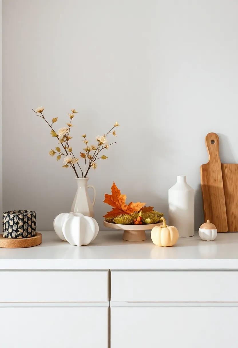 Crafting a Seasonal Display on your Kitchen Counter