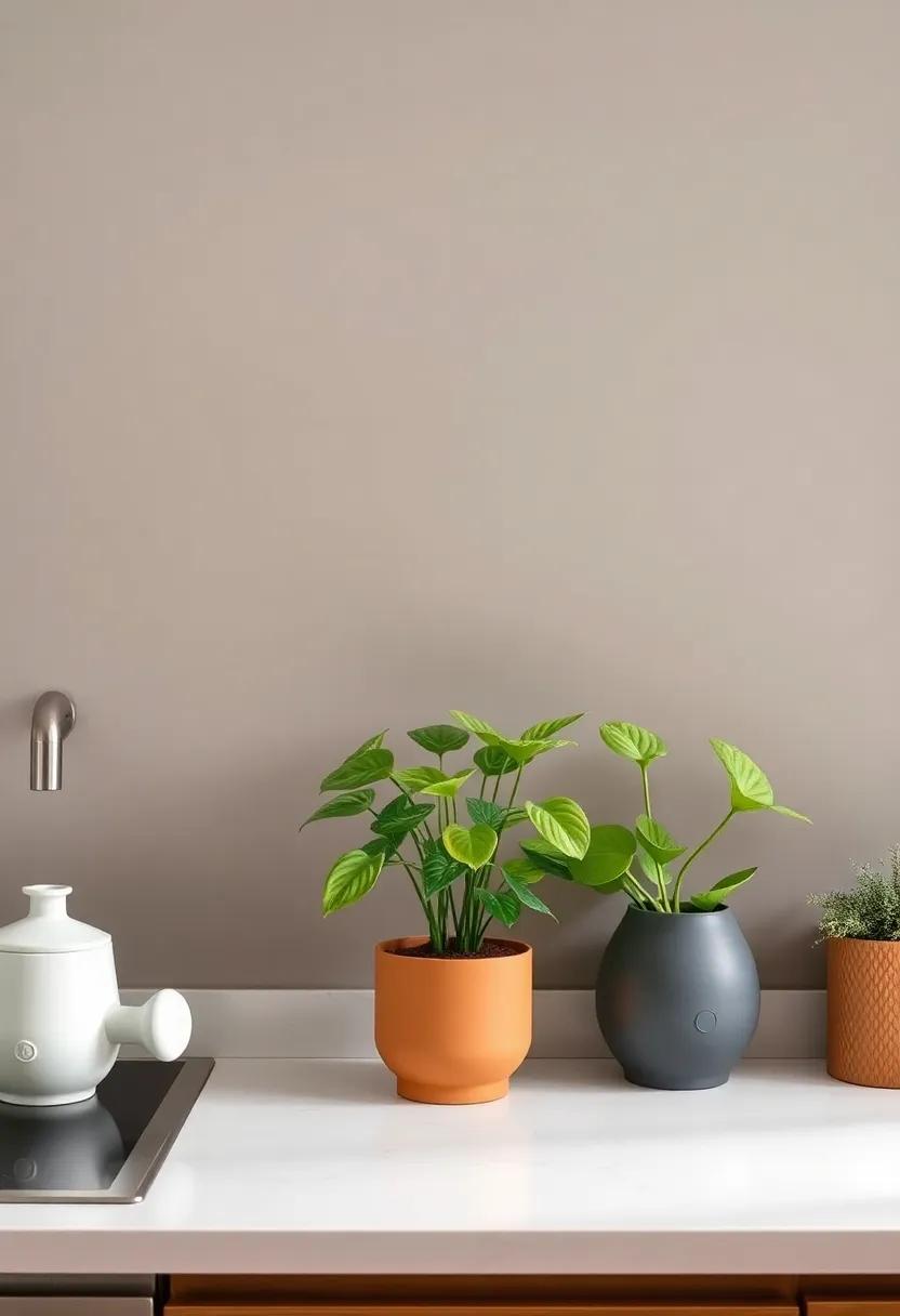 Creative Ways to Use Plants to Liven Up Your Kitchen Countertop