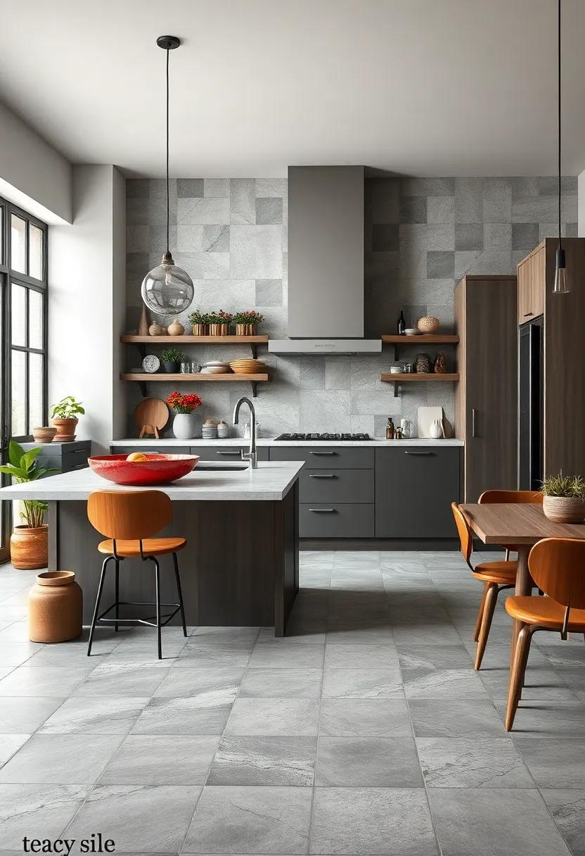 Industrial Chic: Capture ‌the essence of industrial chic⁤ with ⁤raw, unfinished tiles that effortlessly elevate your kitchen design