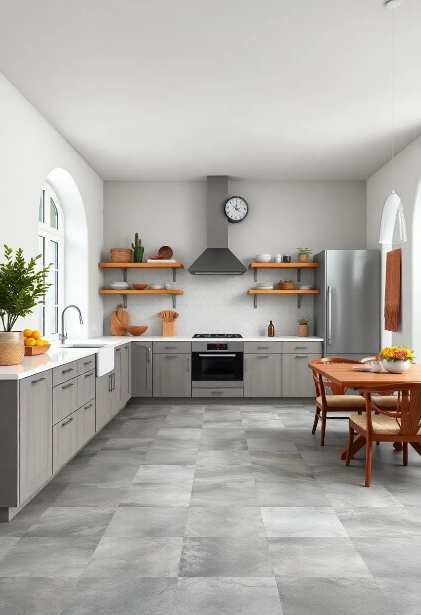 Saltillo Clay Tiles: Consider the rustic charm of saltillo clay tiles, blending earthy grey tones with a traditional touch